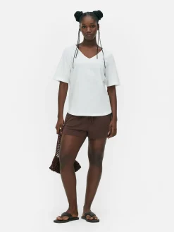 V-Neck Short Sleeve T-Shirt