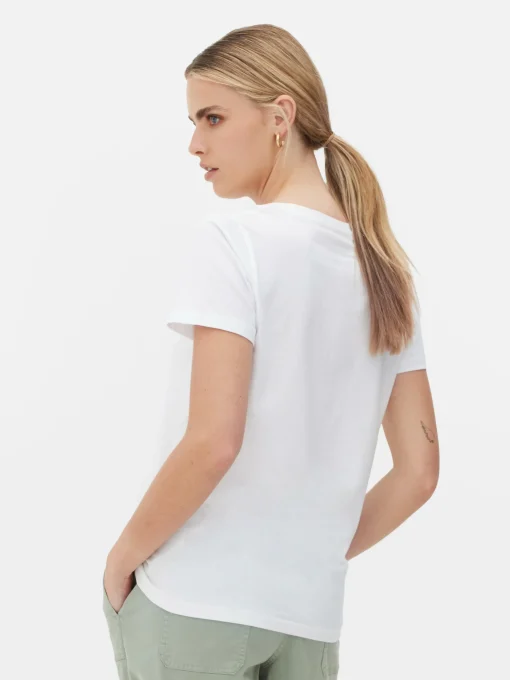 V-Neck Short Sleeve T-Shirt