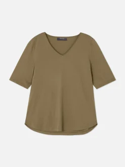 V-Neck Short Sleeve T-Shirt