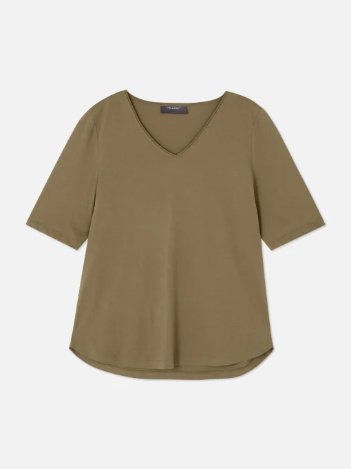 V-Neck Short Sleeve T-Shirt