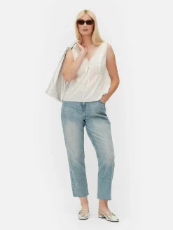 V-Neck Sleeveless Blouse