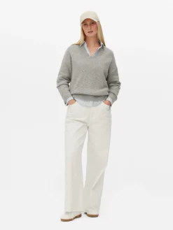 V-neck Sweater