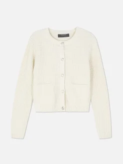 Waffle Knit Cardigan