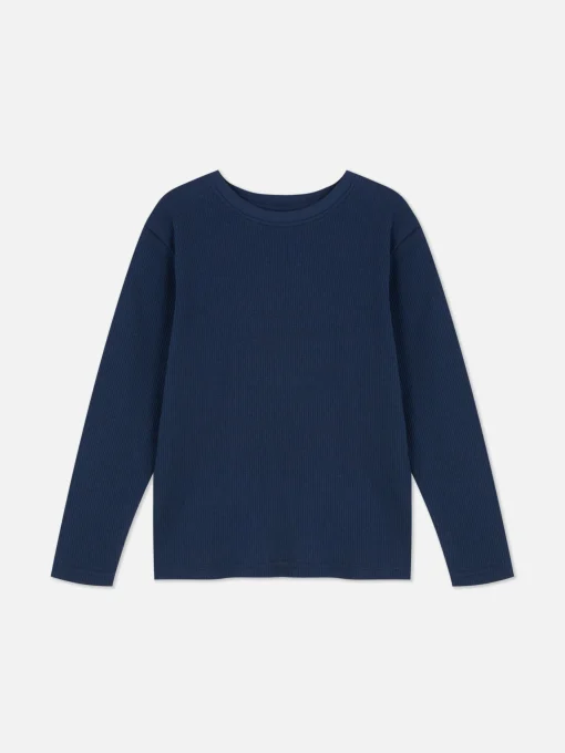 Waffle Long Sleeve T-Shirt
