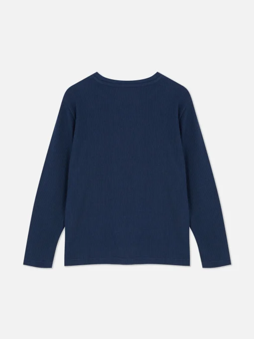 Waffle Long Sleeve T-Shirt