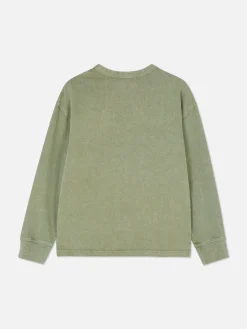 Washed Long Sleeve T-Shirt