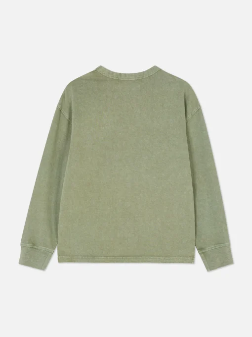 Washed Long Sleeve T-Shirt