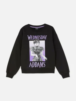 Wednesday Addams Graphic Sweatshirt