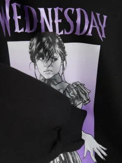 Wednesday Addams Graphic Sweatshirt