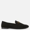 Wide Fit Chain Detail Loafers