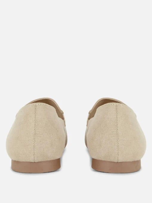 Wide Fit Chain Detail Loafers