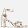 Wide Fit Cross Strap Heels