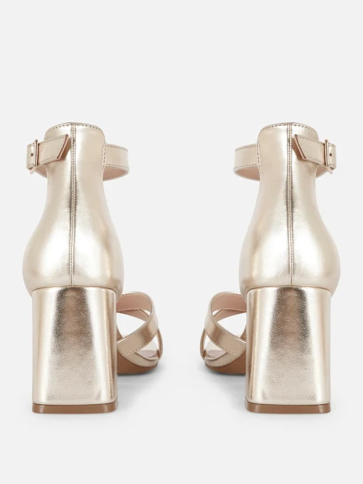 Wide Fit Cross Strap Heels