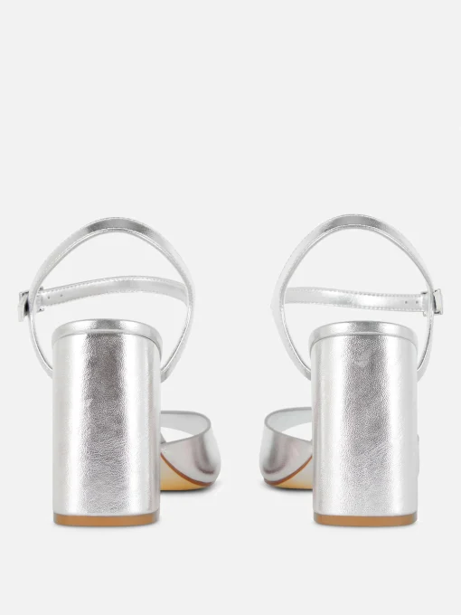 Wide Fit Curved Strap Block Heels