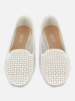 Wide Fit Laser Cut Flats