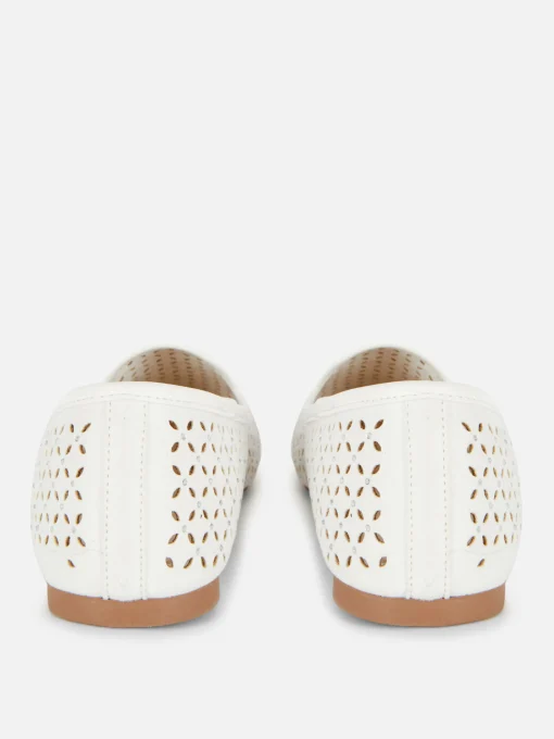 Wide Fit Laser Cut Flats