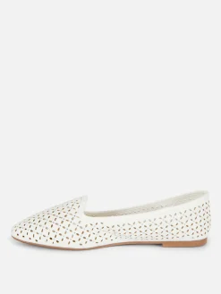 Wide Fit Laser Cut Flats