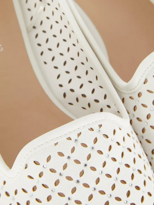 Wide Fit Laser Cut Flats