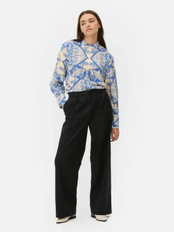 Wide Leg Chinos