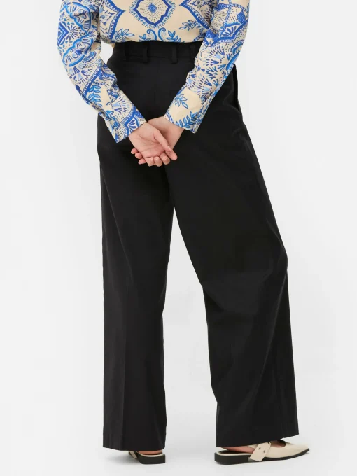 Wide Leg Chinos