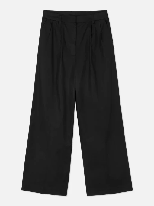 Wide Leg Chinos