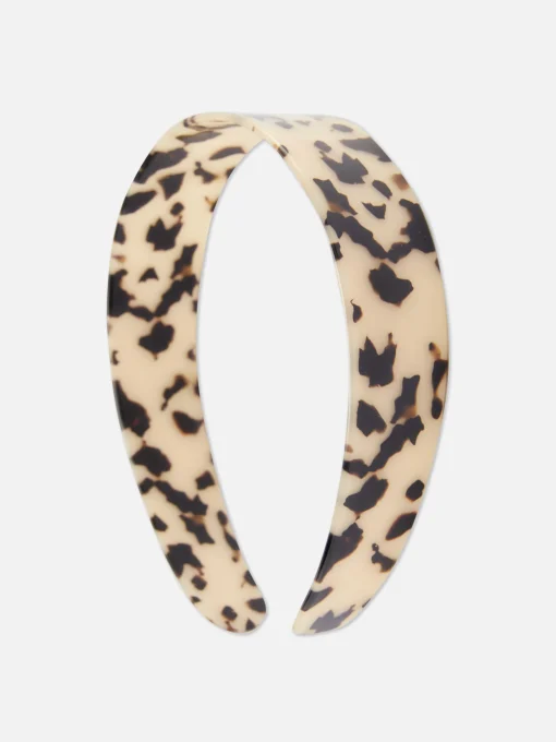 Wide Resin Headband
