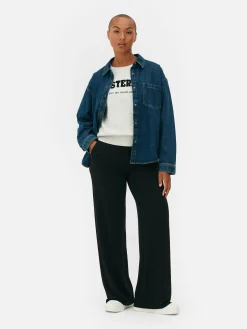 Wide-Leg Leggings
