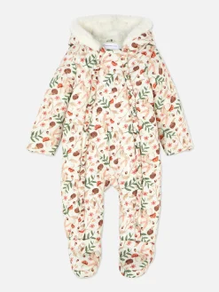 Woodland Print Stroller Suit