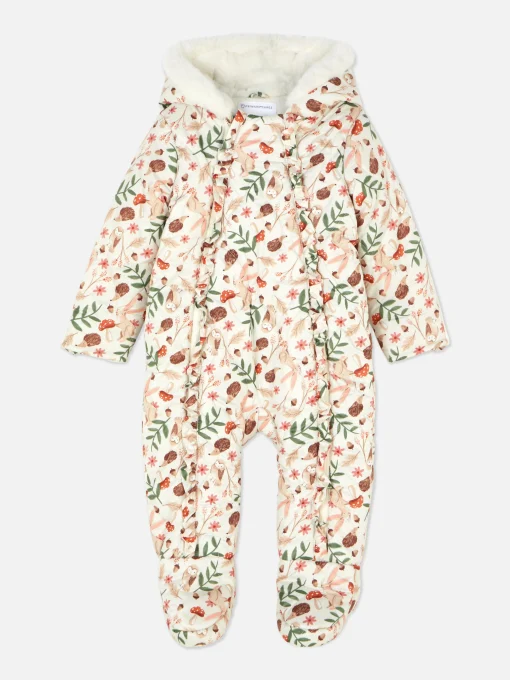 Woodland Print Stroller Suit