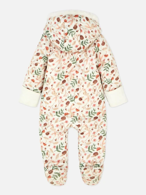 Woodland Print Stroller Suit