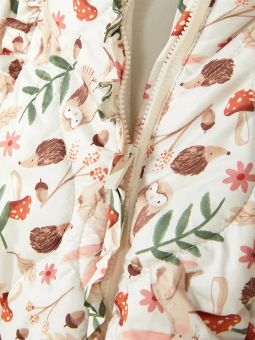 Woodland Print Stroller Suit