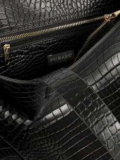 XL Mock Croc Shopper