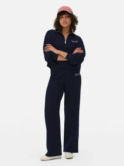 Yale Wide Leg Joggers