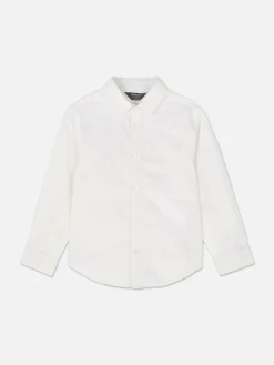 Younger Boy Long Sleeve Oxford Shirt