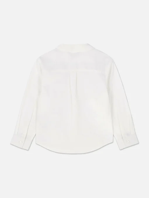 Younger Boy Long Sleeve Oxford Shirt