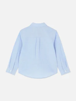 Younger Boy Long Sleeve Oxford Shirt