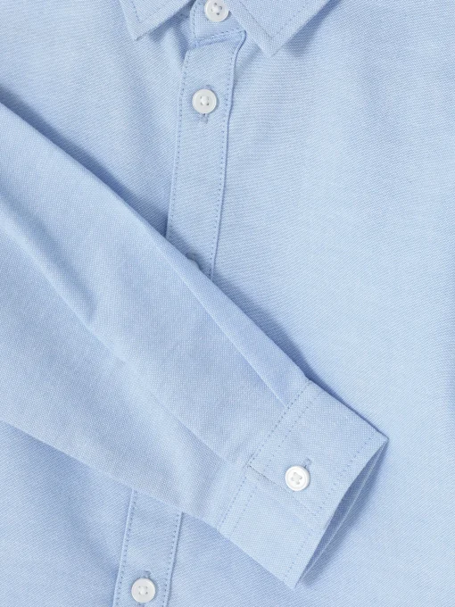 Younger Boy Long Sleeve Oxford Shirt