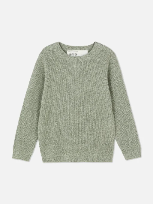 Younger Boy Waffle Knit Sweater