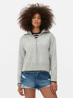 Zip Cardigan