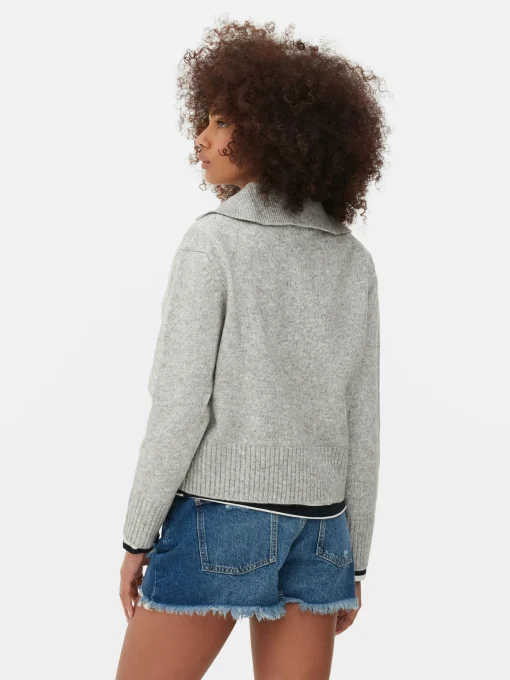 Zip Cardigan