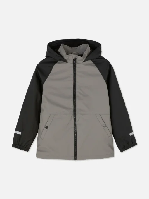 Zip-Up Rain Jacket