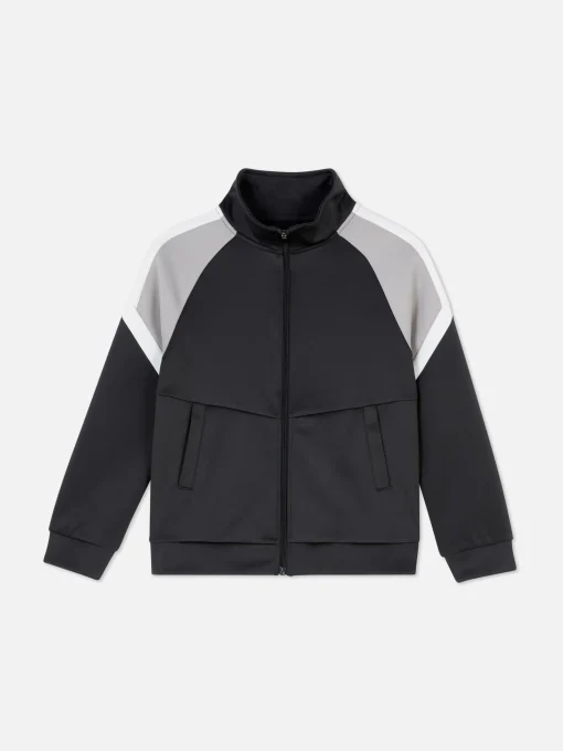 Zip-Up Track Jacket