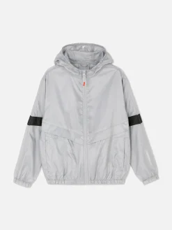 Zip-Up Windbreaker Jacket