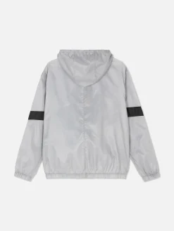 Zip-Up Windbreaker Jacket