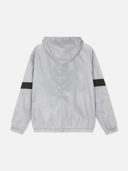 Zip-Up Windbreaker Jacket